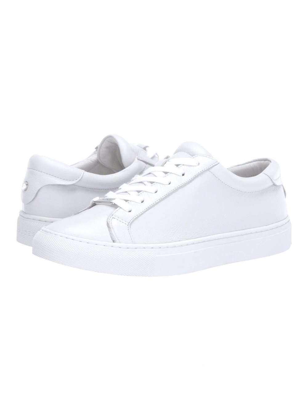 J Slides Lacee Fashion Sneaker White Leather Women's Size 9